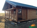 Дом из клееного бруса в с. Буревестник, Казахстан